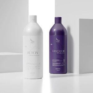 Matizador Blond Care 1L Zap + Shampoo  Detox 1L