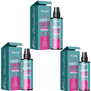 Kit 3 Spray Pentear Cabelo e Hidratante 10 em 3