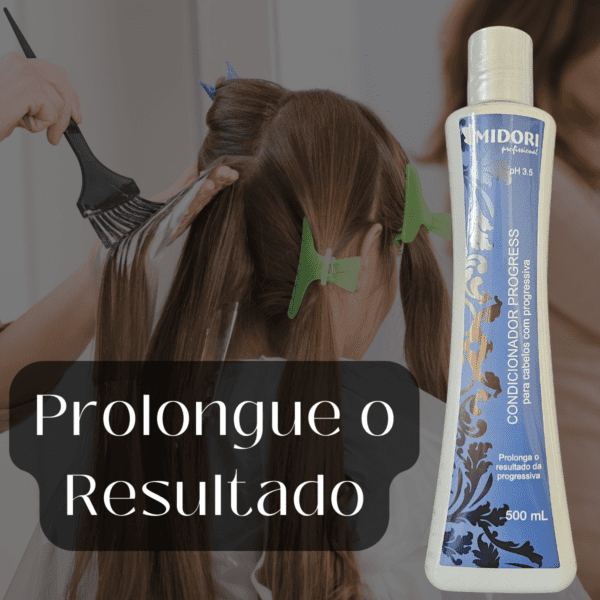 Condicionar para cabelos com progressiva Midori 500 ml - Imagem 3