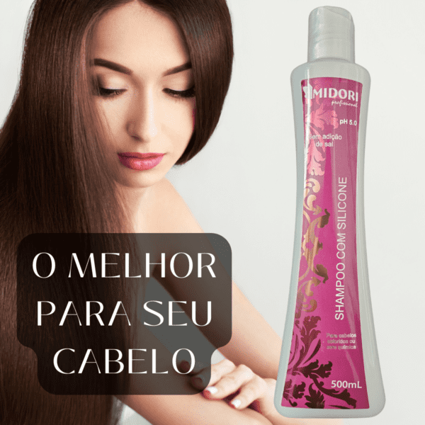 Shampoo Com Algas 500ml Midori - Imagem 3