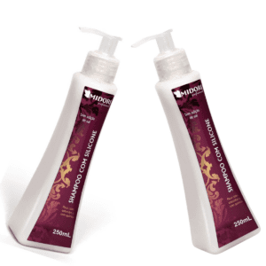 Kit 2 Shampoo Com Silicone 250ml - Midori Profissional