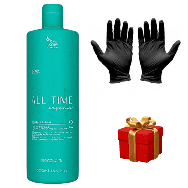 Progressiva Sem Formol Zap All Time Organic 500ml Original