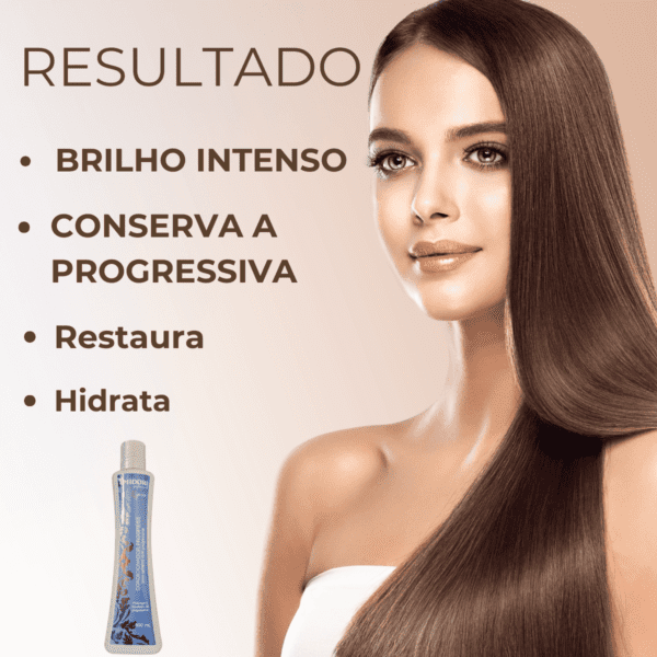 Condicionar para cabelos com progressiva Midori 500 ml - Imagem 2