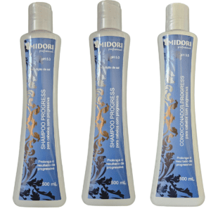 Kit 2 Shampoo e 1 Condicionador progressiva 500ml
