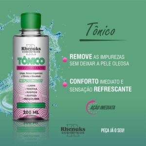 Kit 3 TONICO REVITALIZANTE RHENUKS 200ML