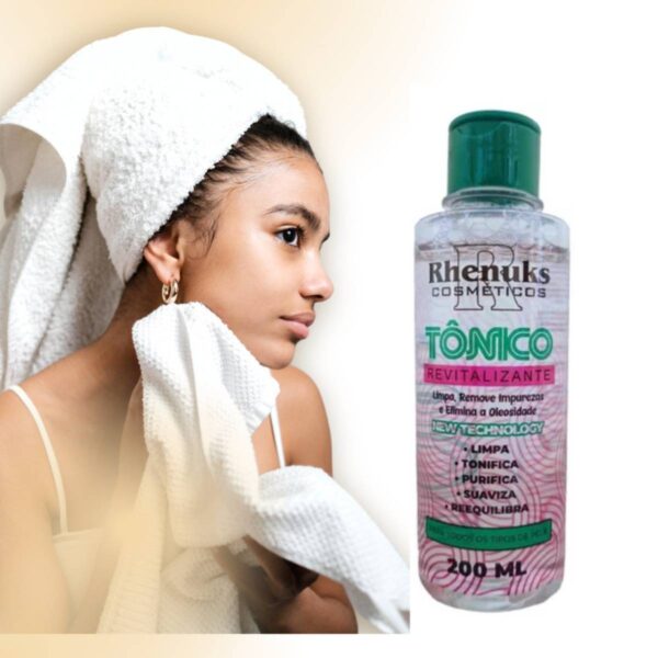 Kit 3 TONICO REVITALIZANTE RHENUKS 200ML - Imagem 3