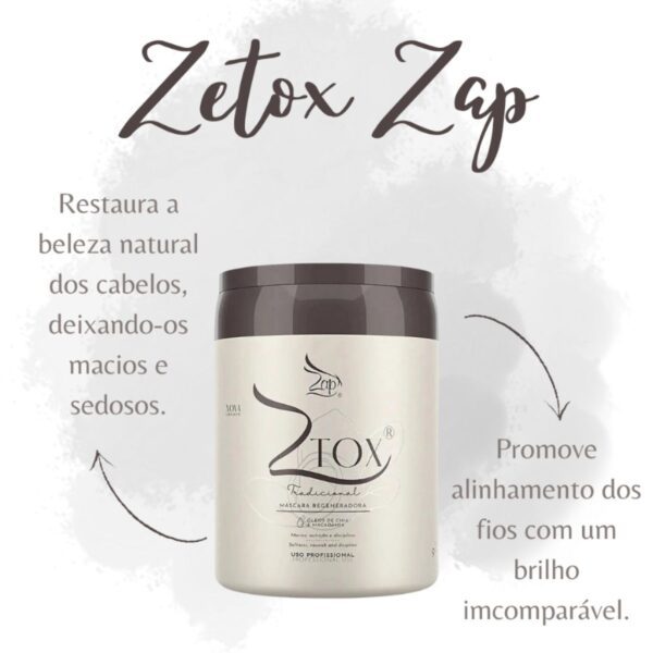 Ztox Professional Zap Cosméticos 950g Tradiciona - Imagem 3