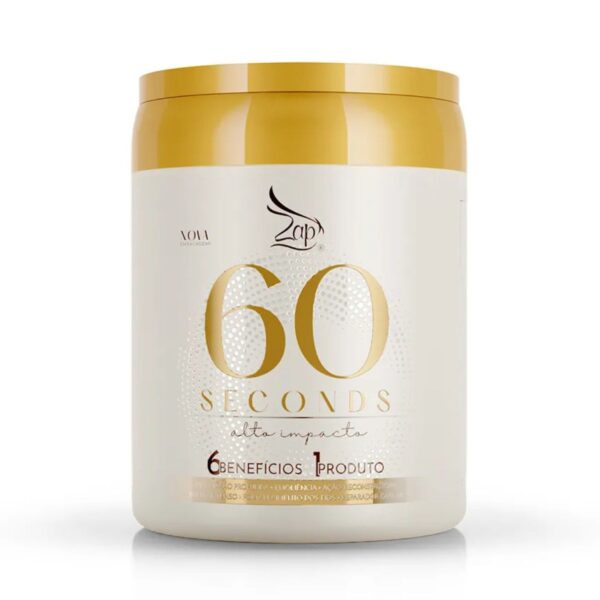 Máscara 60 Seconds Alto Impacto e Ztox Professional Zap 950g - Imagem 7