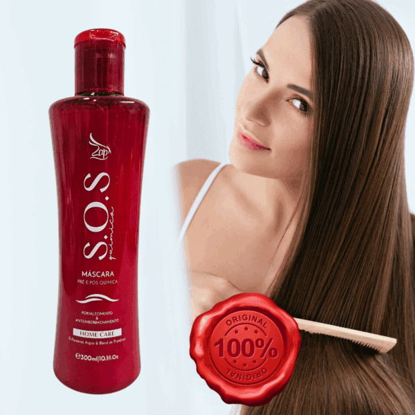 Shampoo e Condicionador e Máscara Sos Pós E Pré Progressiva - Imagem 3
