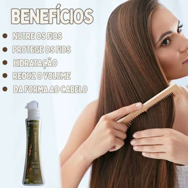 Kit Shampoo Silicone, Impacto e Creme de Pentear 250g - Imagem 3