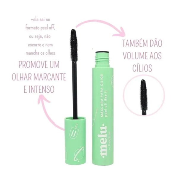 Kit 3 Ruby Rose Melu Peel Off Máscara De Cílios - Like It - Imagem 2