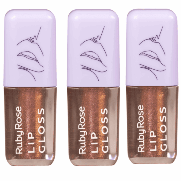 Kit 3 Lip Gloss Supernova 4,5G Ruby Rose
