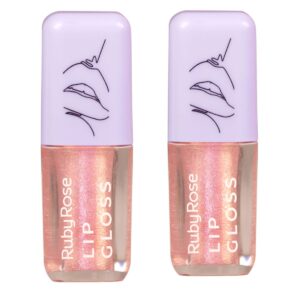 Kit 2 Lip Gloss FLASHLIGHT 4,5G Ruby Rose