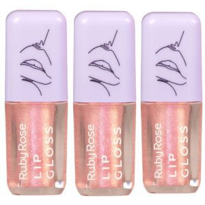 Kit 3 Lip Gloss FLASHLIGHT 4,5G Ruby Rose