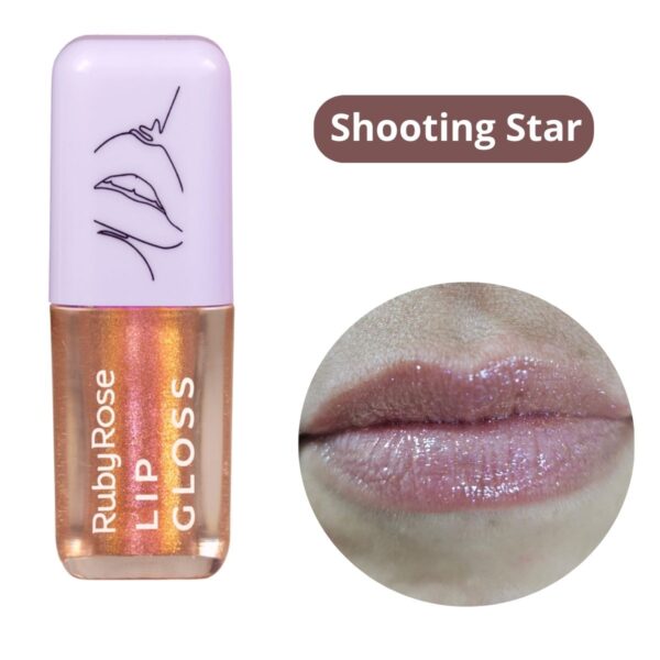 Lip Gloss SHOOTING STAR 4,5G Ruby Rose - Imagem 2
