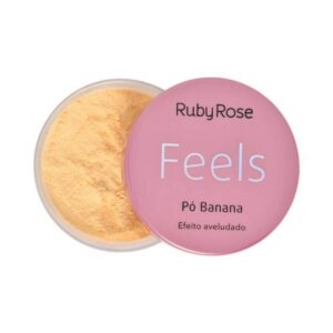 Base de maquiagem em pó Ruby Rose Feels FEELS PÓ BANANA