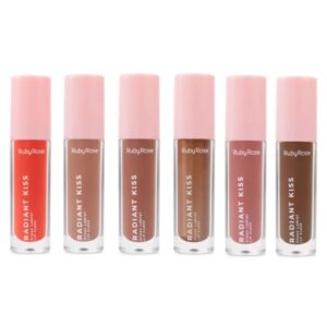 Lip Gloss Labial Radiant Kiss Ruby Rose Várias Cores