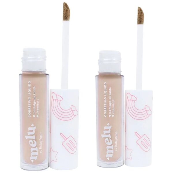 Kit 2 Corretivo Liquido Melu by Ruby Rose C02