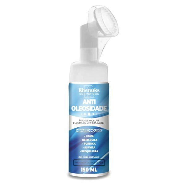 Mousse Micelar Oleosidade Espuma De Limpeza Facial 150ml