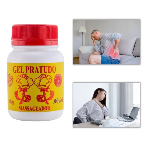 Kit 3 Gel Massageador Pra Tudo Tira Dor Mm Rhenuks 110g - Imagem 4
