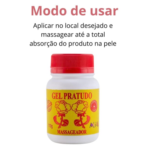 Kit 3 Gel Massageador Pra Tudo Tira Dor Mm Rhenuks 110g - Imagem 3